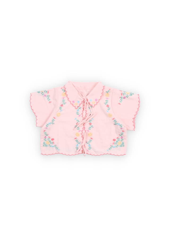 Orchid Baby Blouse -Petal Pink