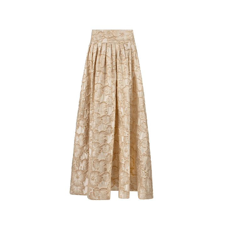 SO607-OLGA SKIRT-Champagne