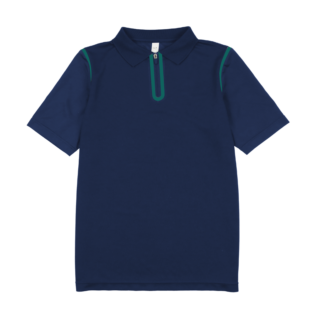 P503-NAVY SPORTS TEE