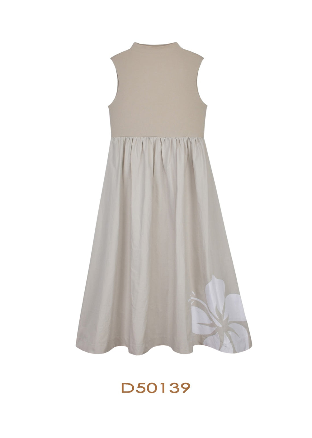 D50139A-DRESS-Beige