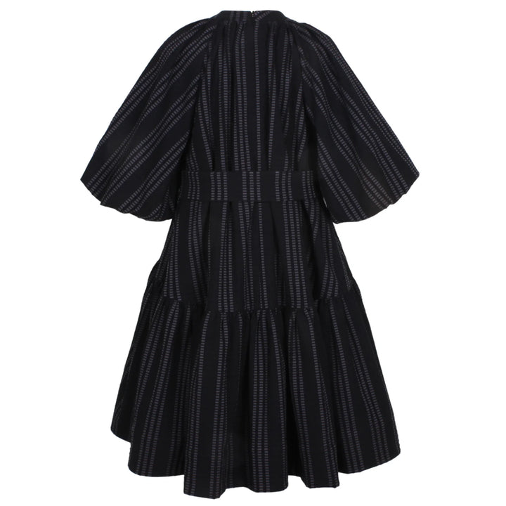 Mila Dress-Navy Stripe