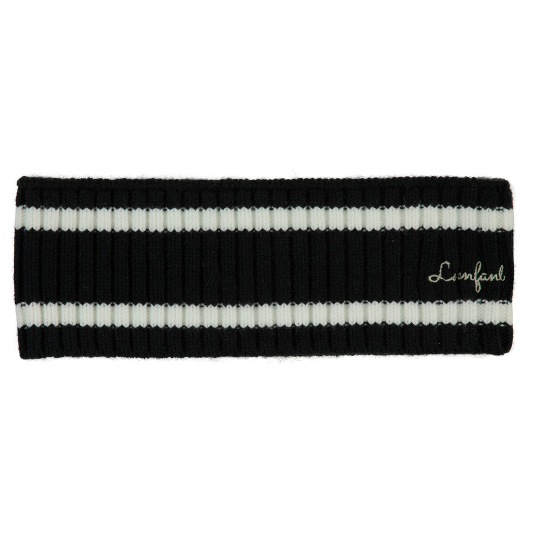 KNIT WINTER BAND BLACK WS