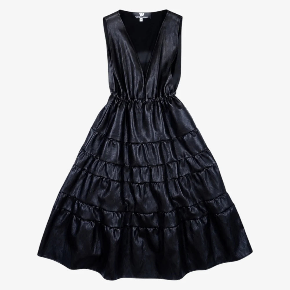 BASS TWIST OVERDRESS - BLACK