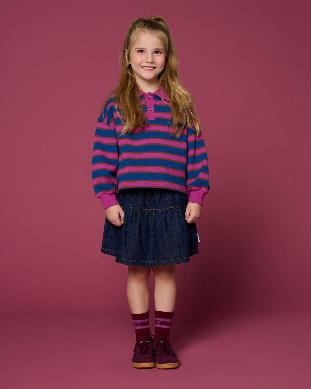 113 Polo Sweater - Stripe