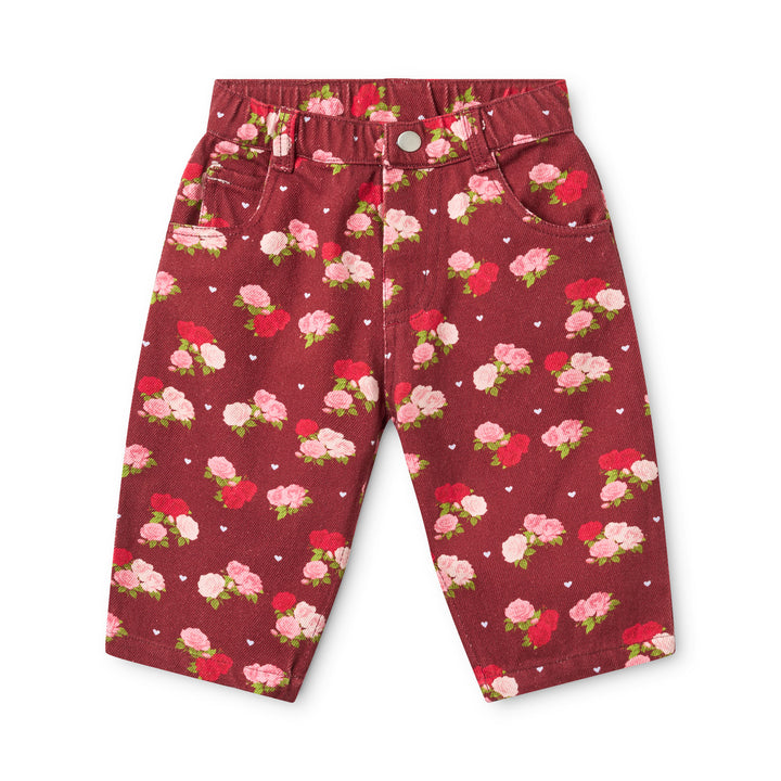 F11084-Riley Jeans-Cranberry Rose