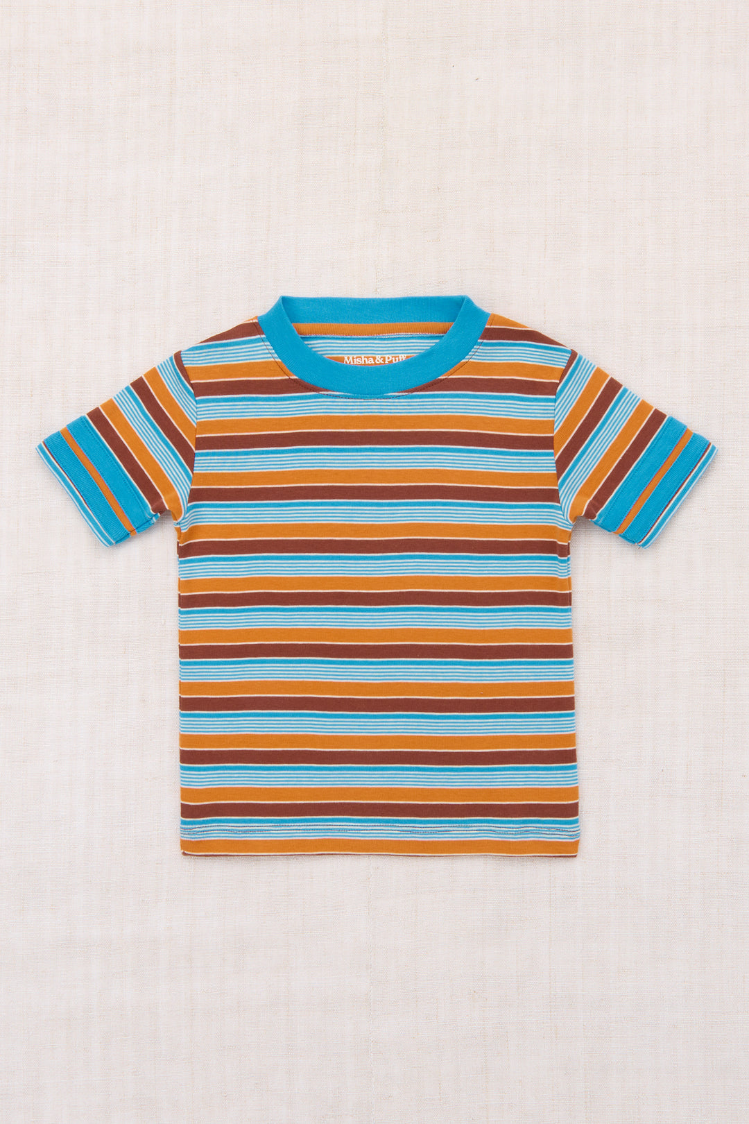 REC TEE-BRIGHT SKY AVENUE STRIPE