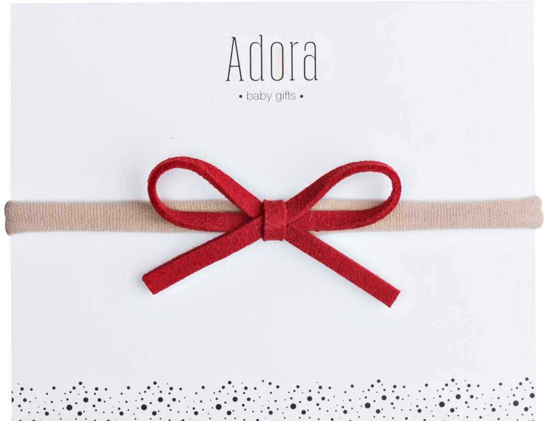 ADORA CLASSIC MINI HEADBAND-Red