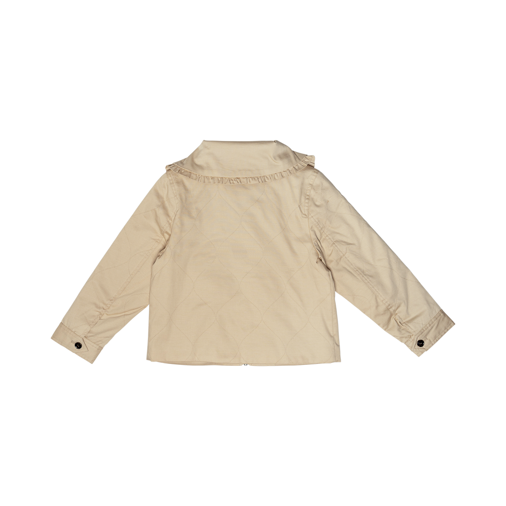 ROSE GIRLS JACKET-Dark Sand