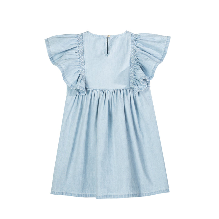 Rita Dress-Denim Blue