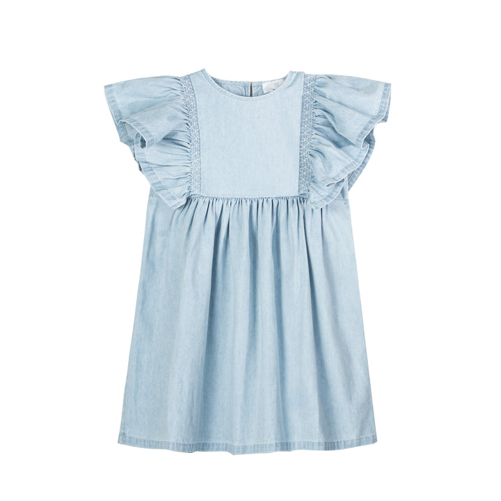 Rita Dress-Denim Blue