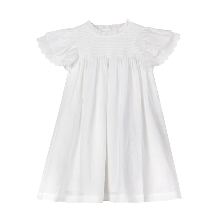 Vanya Dress-White