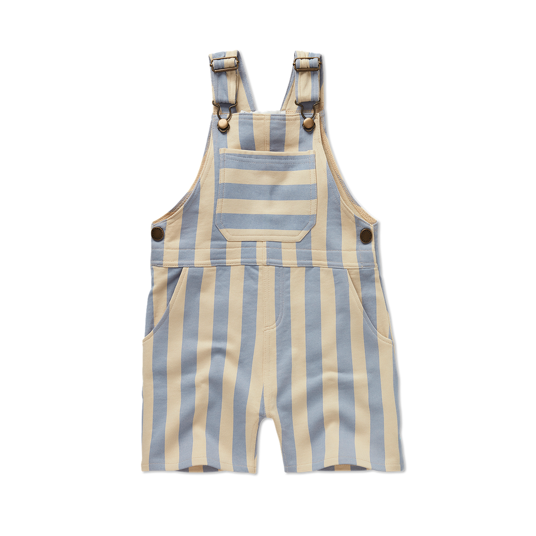 1782-SWEAT DUNGAREE STRIPES-Sesame