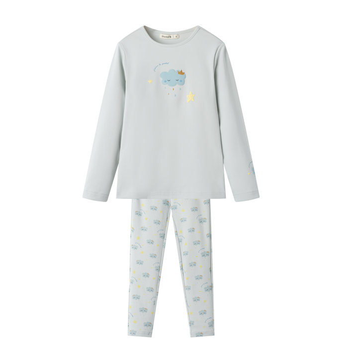 MIDNIGHT SKY PAJAMA-LIGHT BLUE