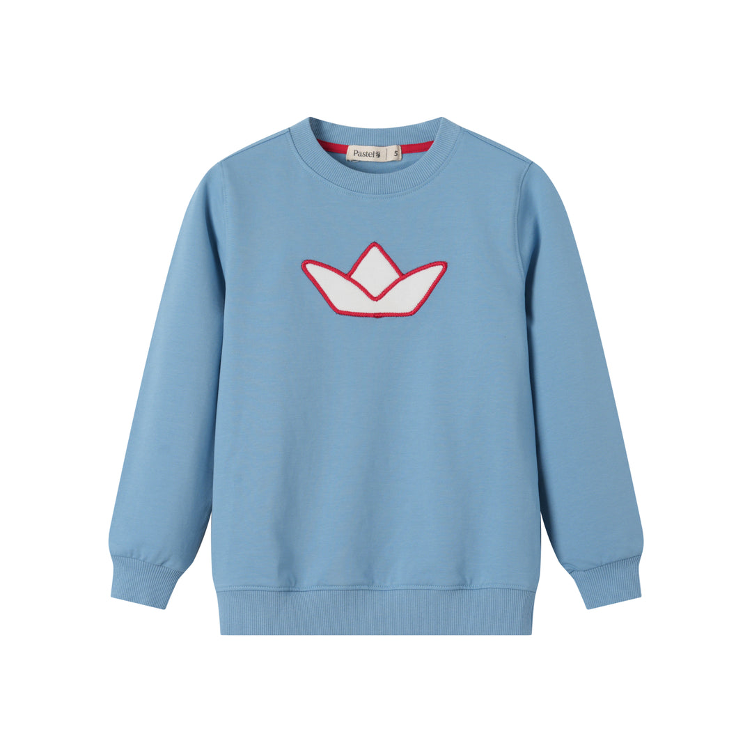 SAILING SWEATSHIRT-BLUE