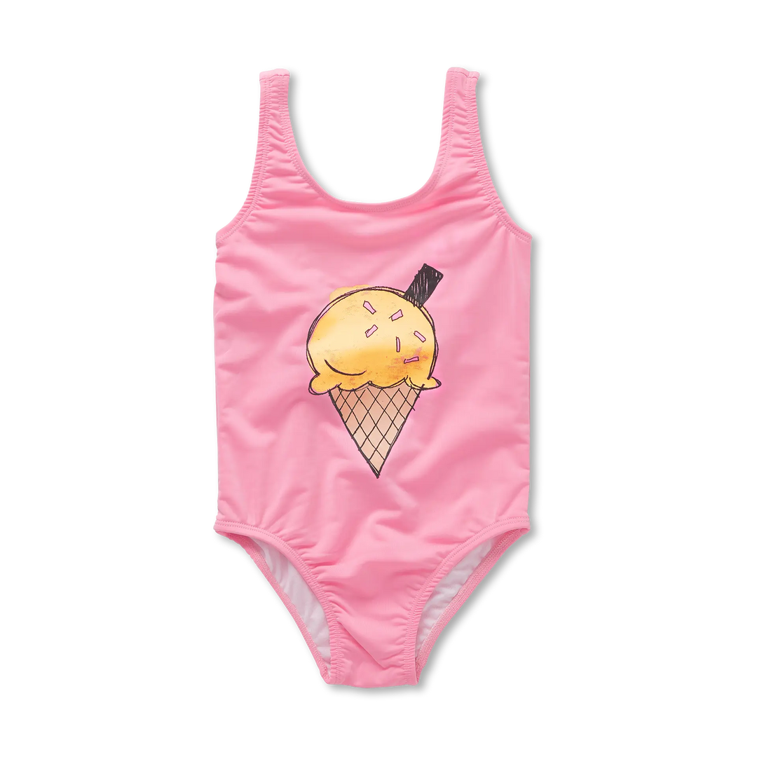 S26-2357 GIRLS SWIMSUIT  - PODIUM PINK