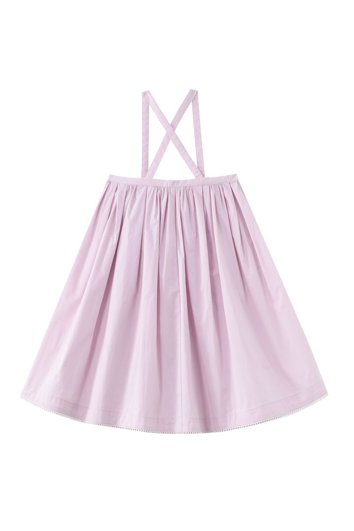 JUMPER WITH SIDE TIE-LAVENDER