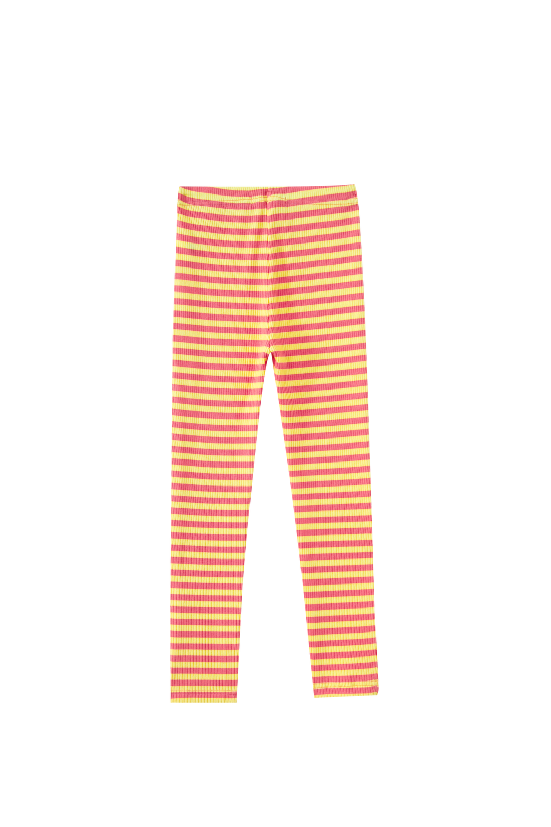 STRIPED RIBBED NIGHTSHIRT-PEACH STRIPED