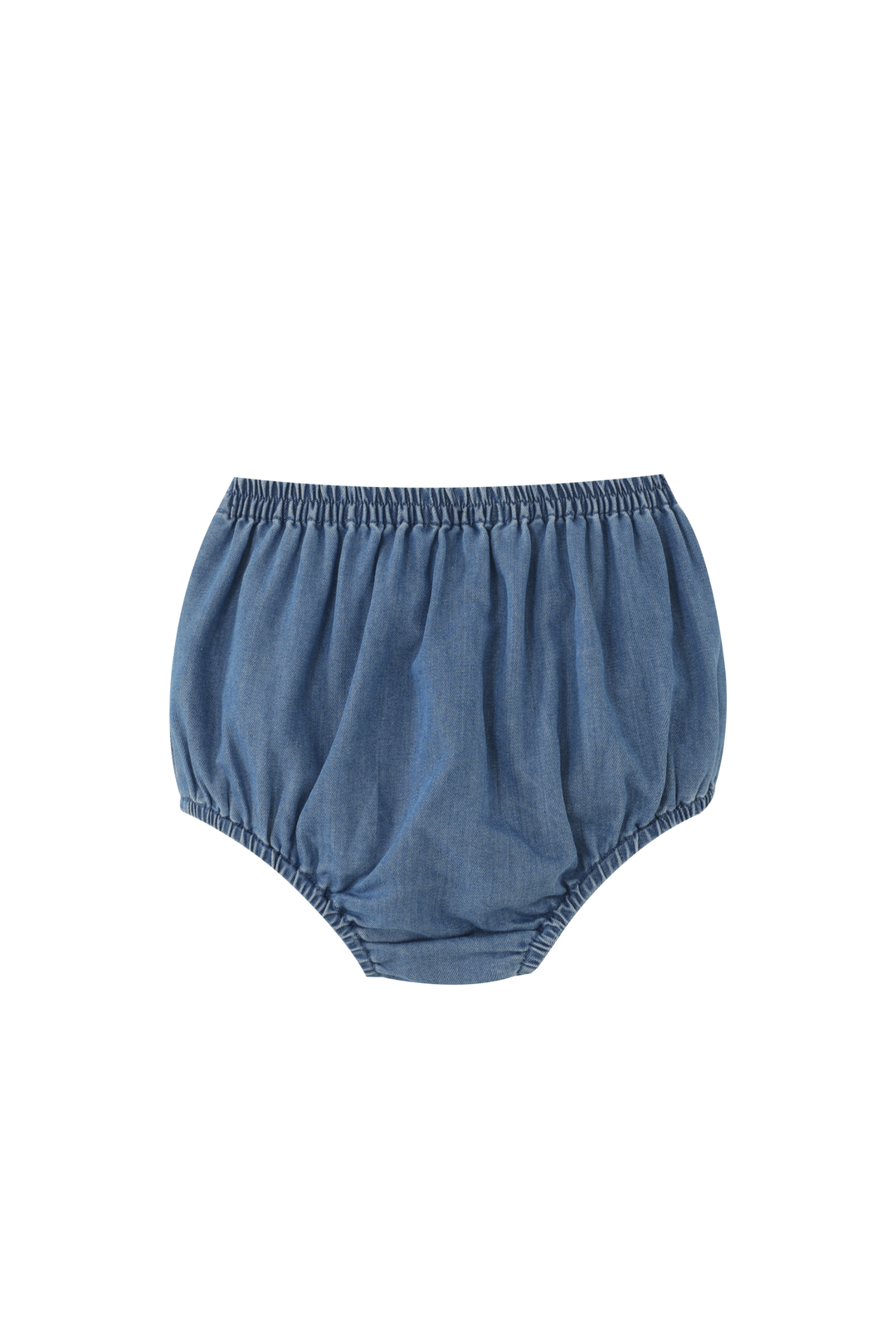 BLOOMER WITH BOW-DENIM