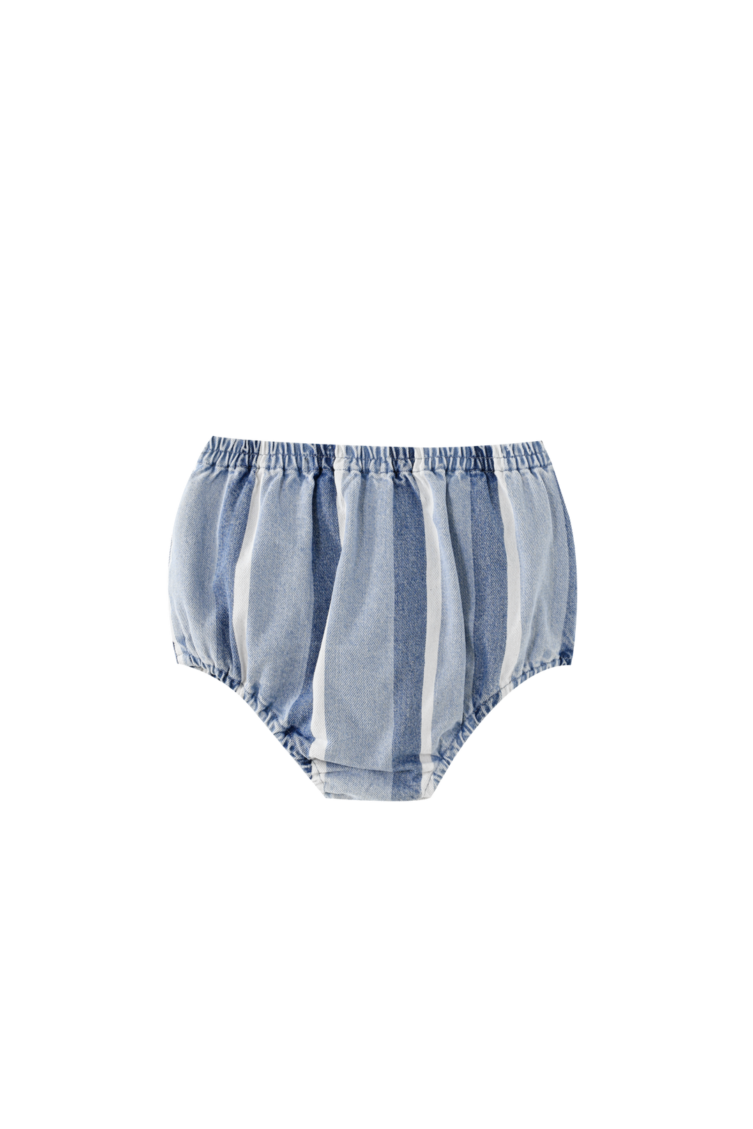 DENIM STRIPED BLOOMER-DENIM STRIPED