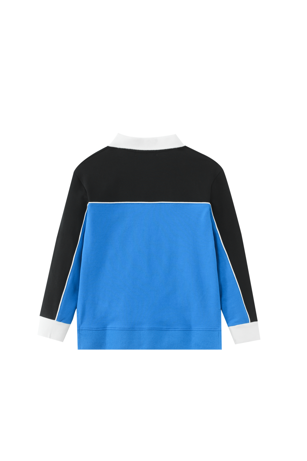 COLORBLOCK POLO-BLUE COMBO