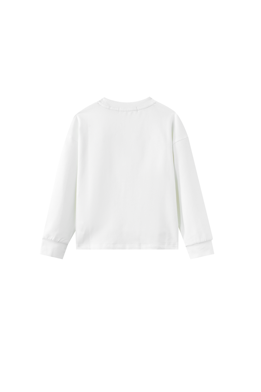 CITRUS BURST SWEATSHIRT-WHITE