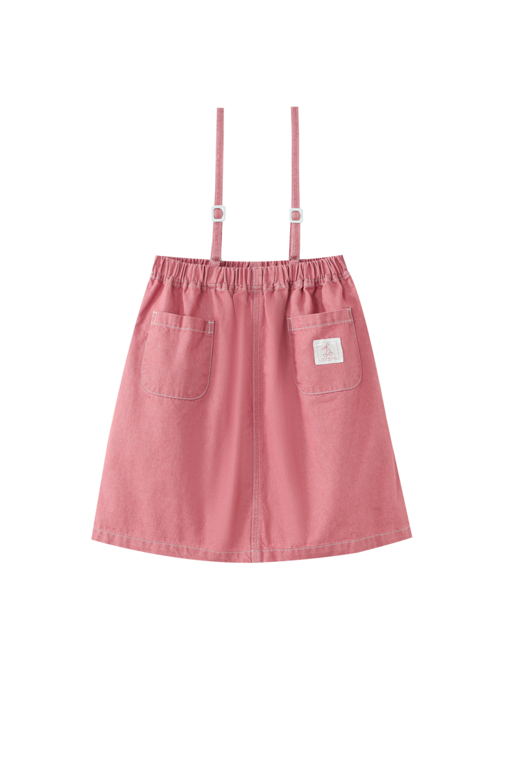 THIN STRAPPED JUMPER WITH POCKETS-SHERBET
