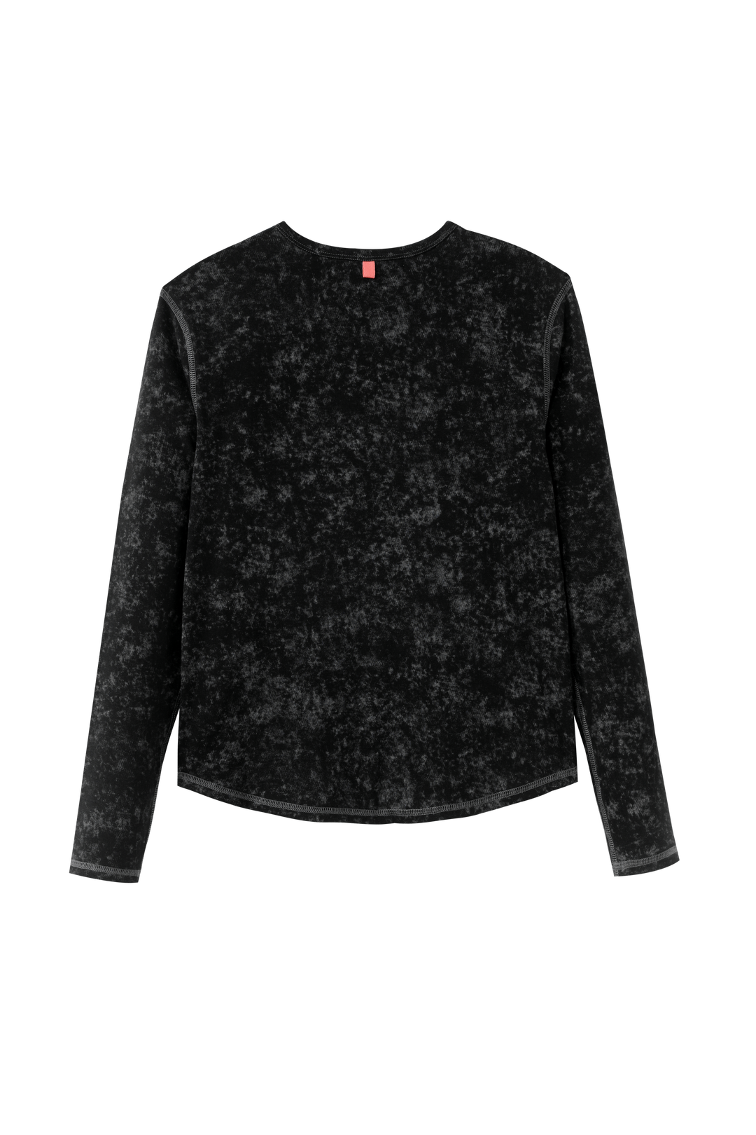 HEATHERED HENLEY-BLACK HEATHER