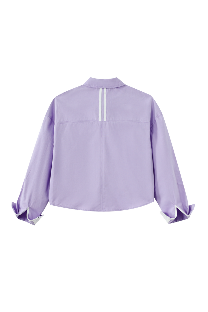 TEEN SHIRT WITH SIDE POCKET-LAVENDER