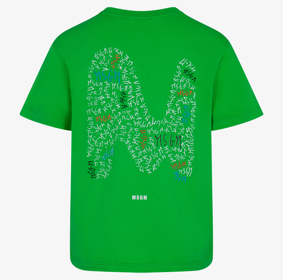 JBTH232-BOYS S/S T-SHIRT-GREEN