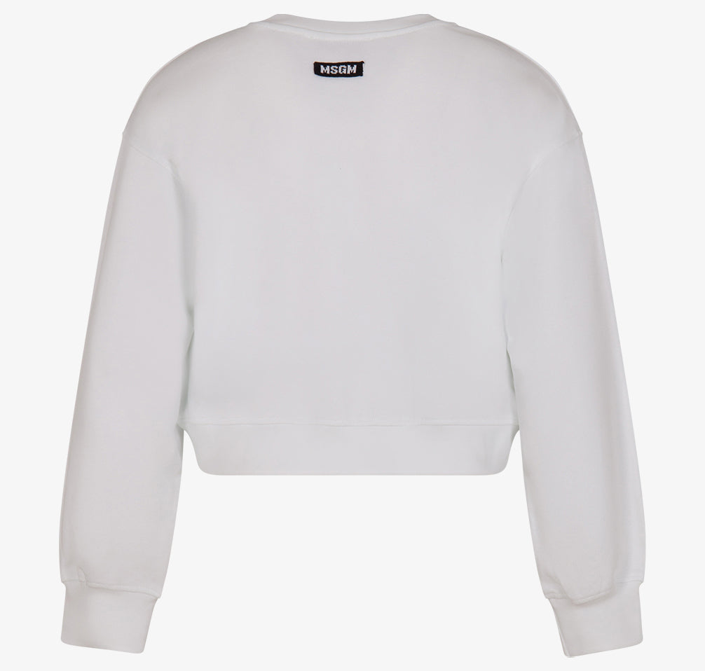 JGSW079-GIRLS BOXY SWEATSHIRT-WHITE