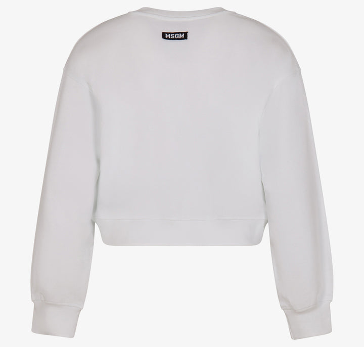 JGSW079-GIRLS BOXY SWEATSHIRT-WHITE