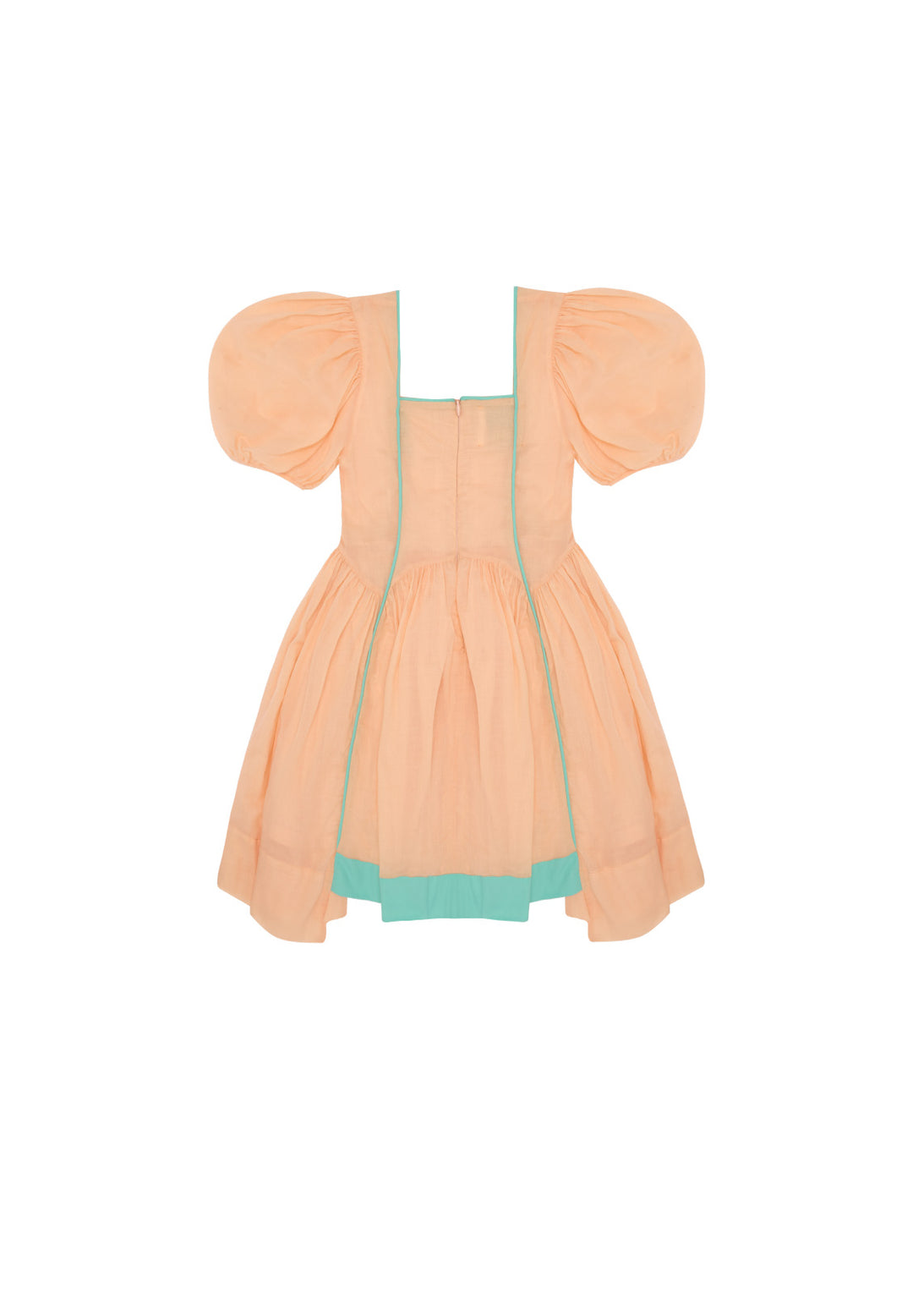 SALAD DAYS DRESS-JUST PEACHY/THE POOL