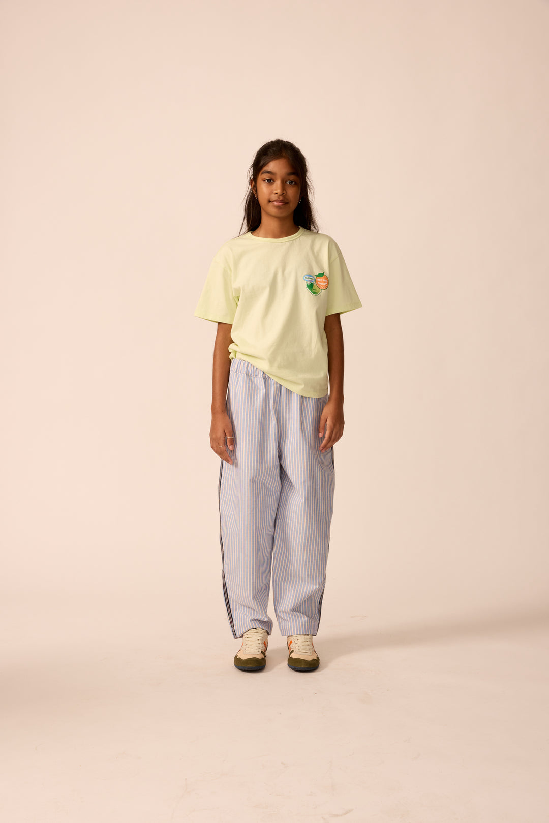 Organic Weekend Tee in Keylime