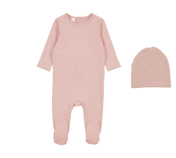 SL955-Hot Air Balloon Layette-Pink/ 2 Piece Set