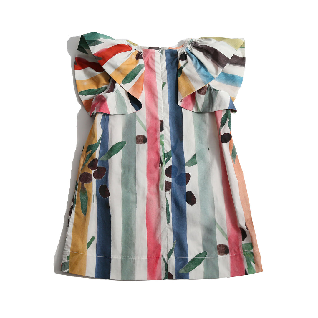 DR350S-MORGAN POCKET FAN FROCK-Rainbow