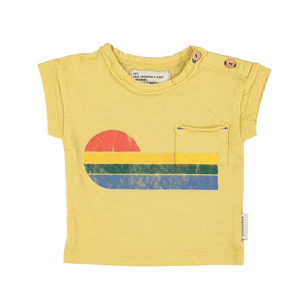 SS25.JRS2514C-yellow w/ multicolor wave print