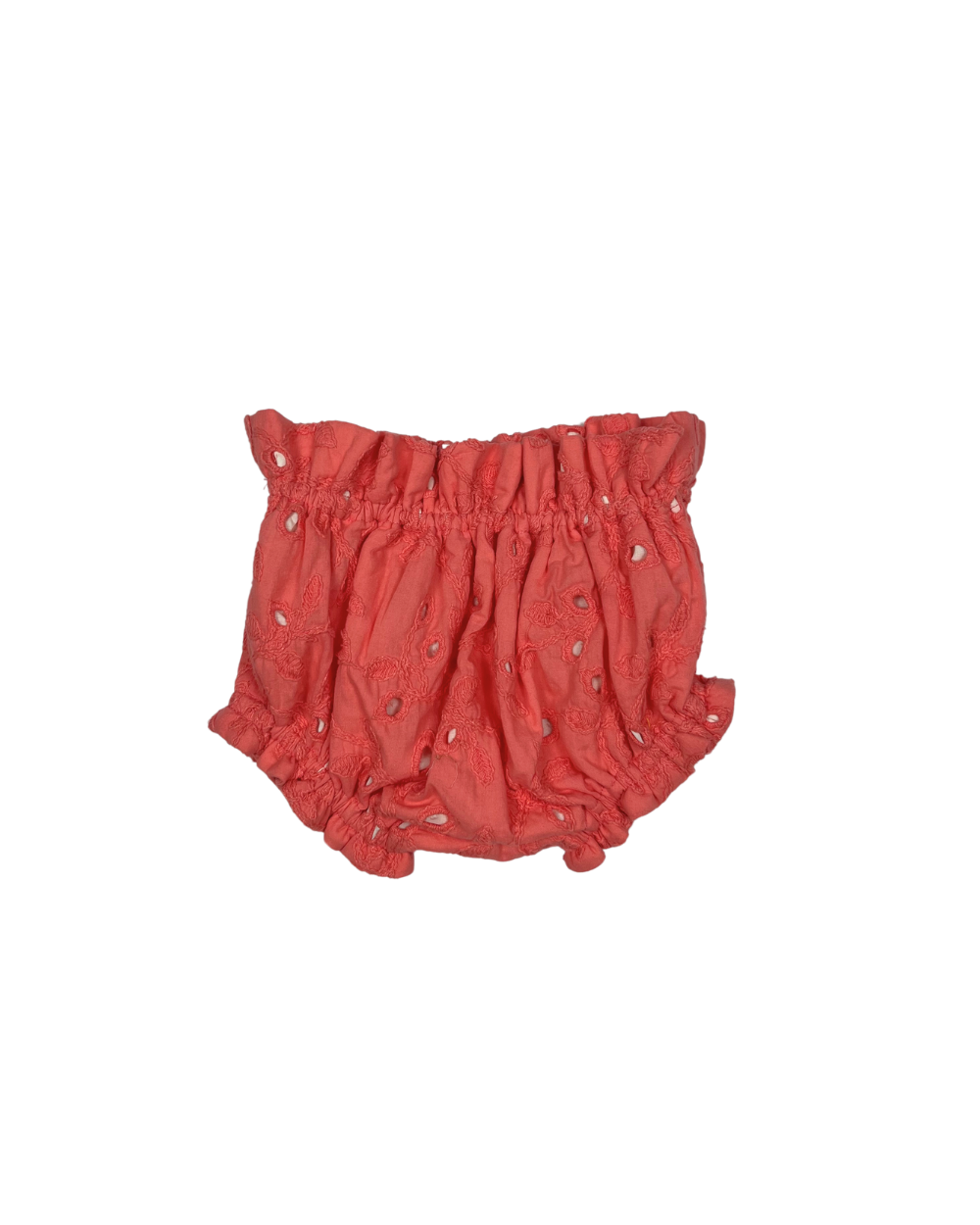 SR37S-LINED GATHERED BLOOMERS-CORAL