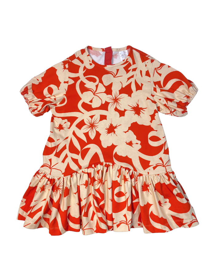 JDR31V-CHLOE DRESS-HIBISCUS MIX