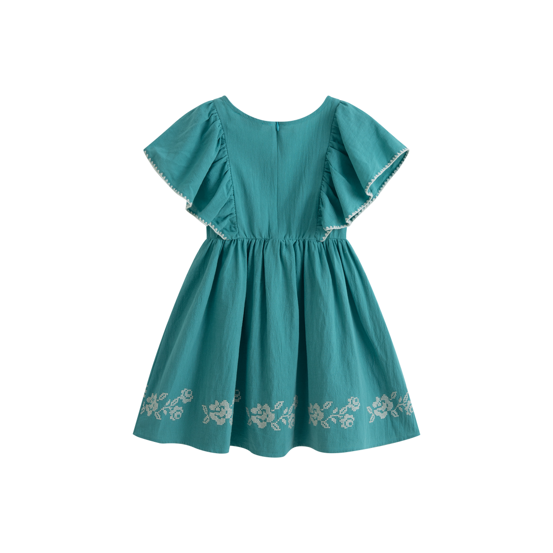 Coco Dress Emerald Green