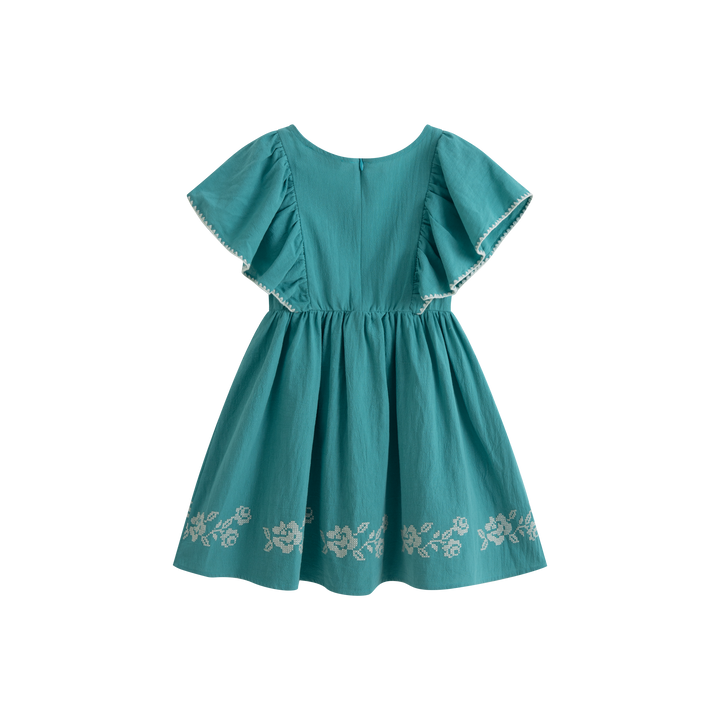 Coco Dress Emerald Green