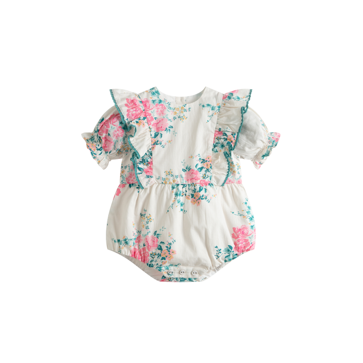 Nina Romper Pink Roses
