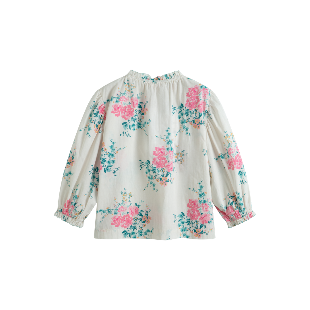 Zelie Shirt Pink Roses