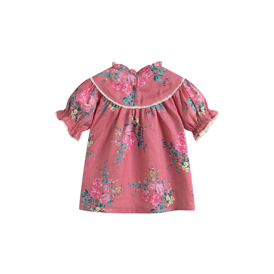 Kaya Shirt Pink Flowers