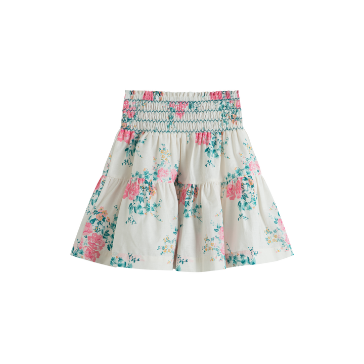 Ilenia Skirt Pink Roses