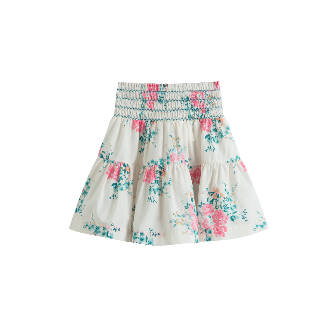 Ilenia Skirt Pink Roses