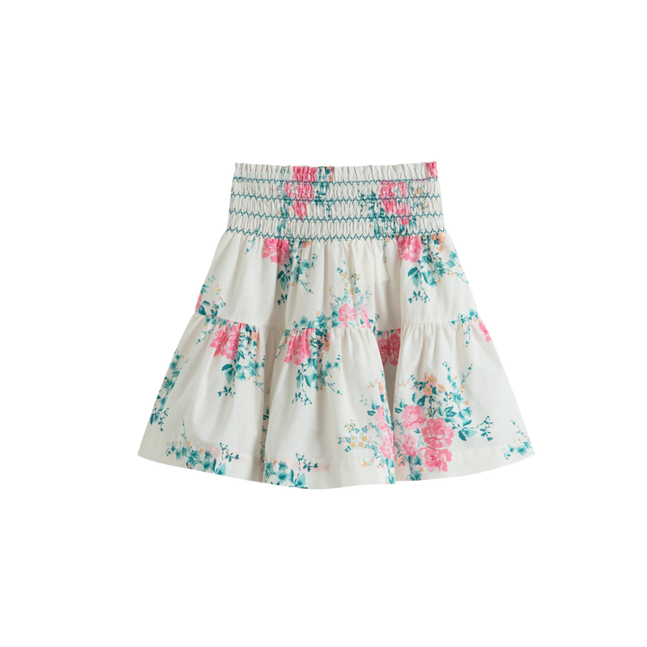 Ilenia Skirt Pink Roses