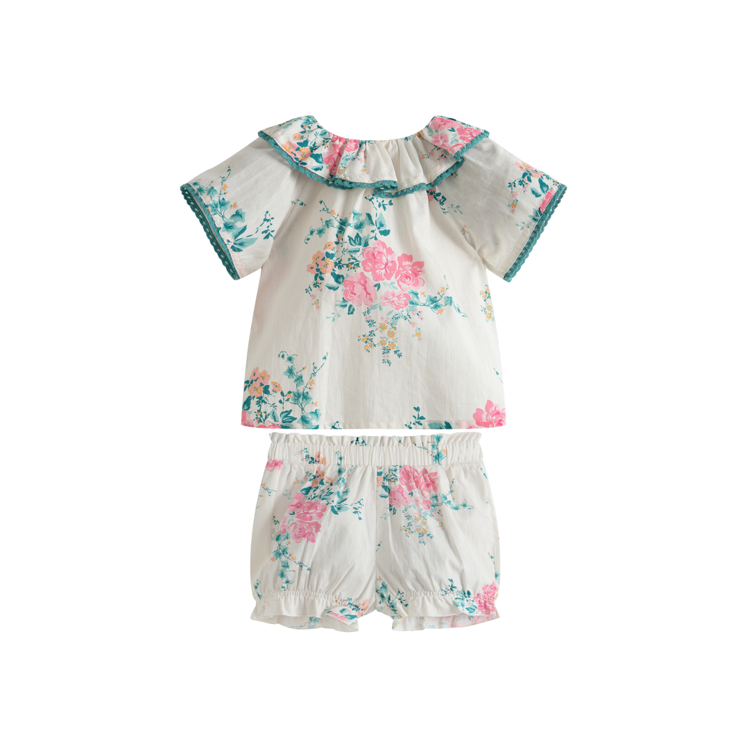 Miki Baby Set Pink Roses