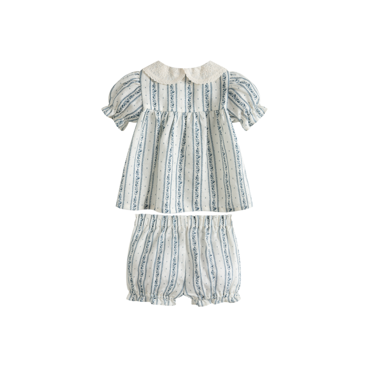 Eugenia Set Blue Stripes