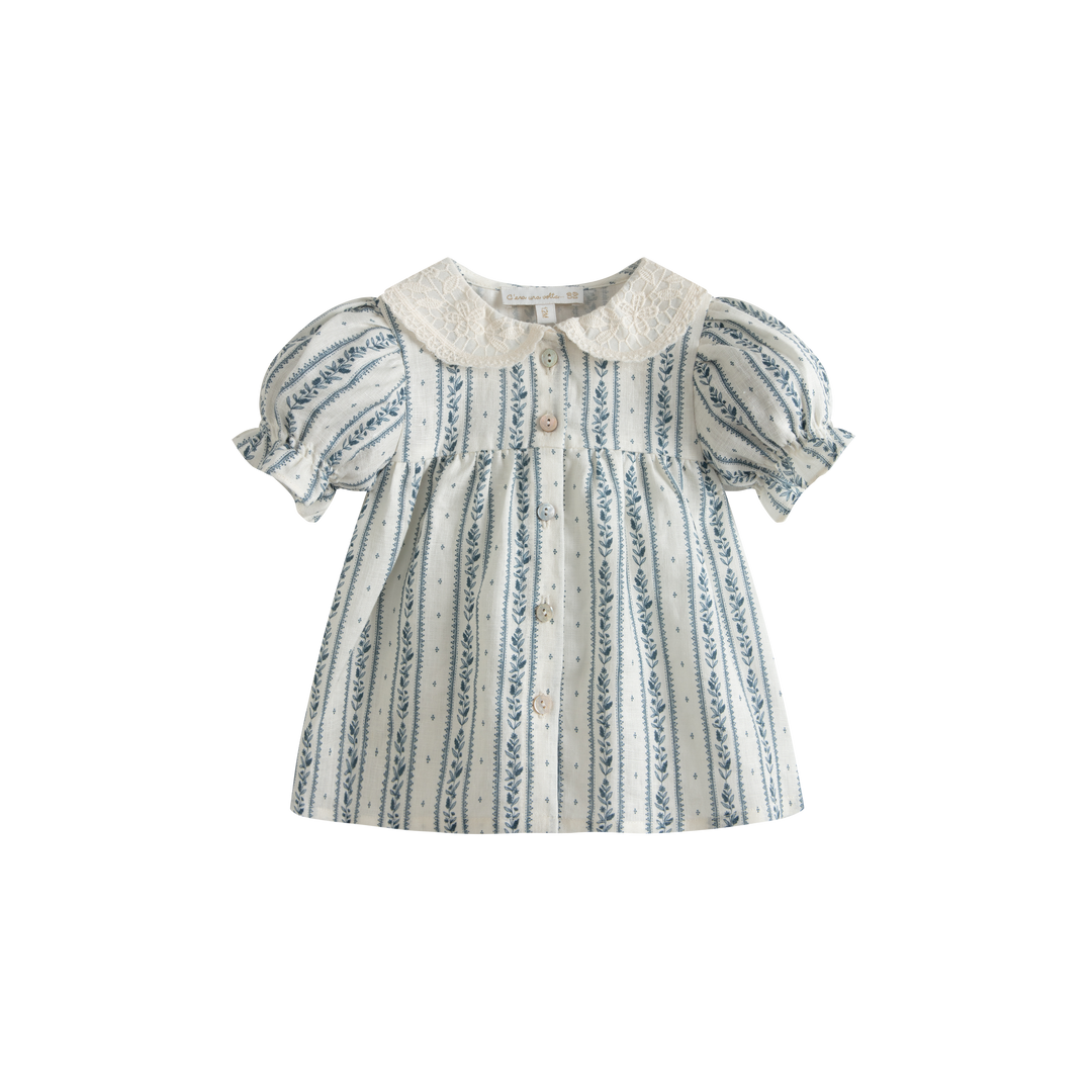 Eugenia Set Blue Stripes