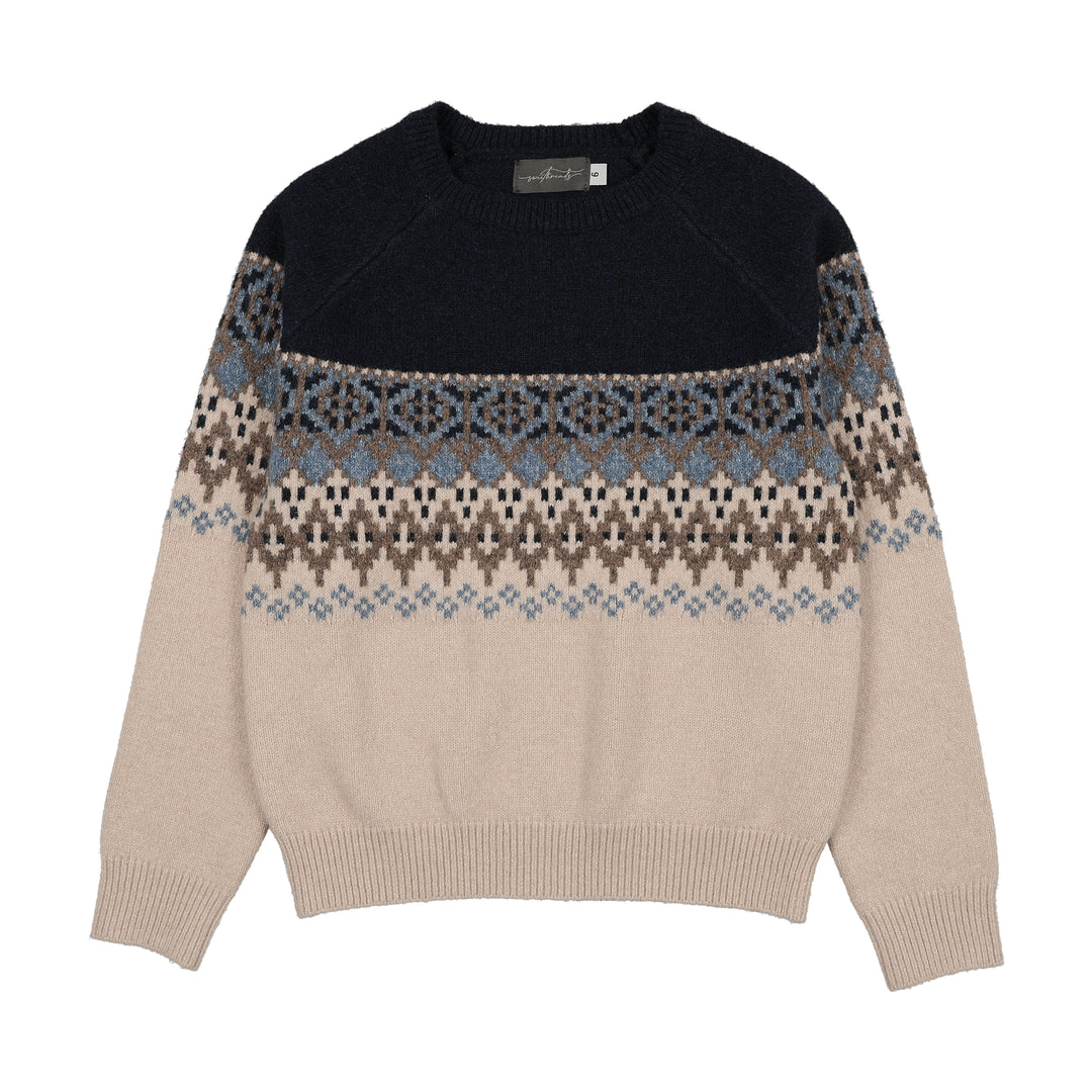 ST2035 MOUNTAIN HEIRLOOM CREW SWEATER